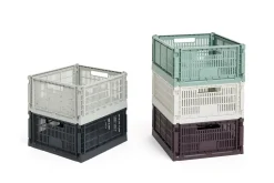 Colour Crate Square Large Kasse, Sage Green
