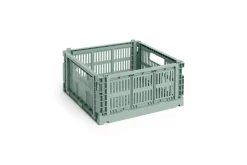 Colour Crate Square Medium Kasse, Sage Green
