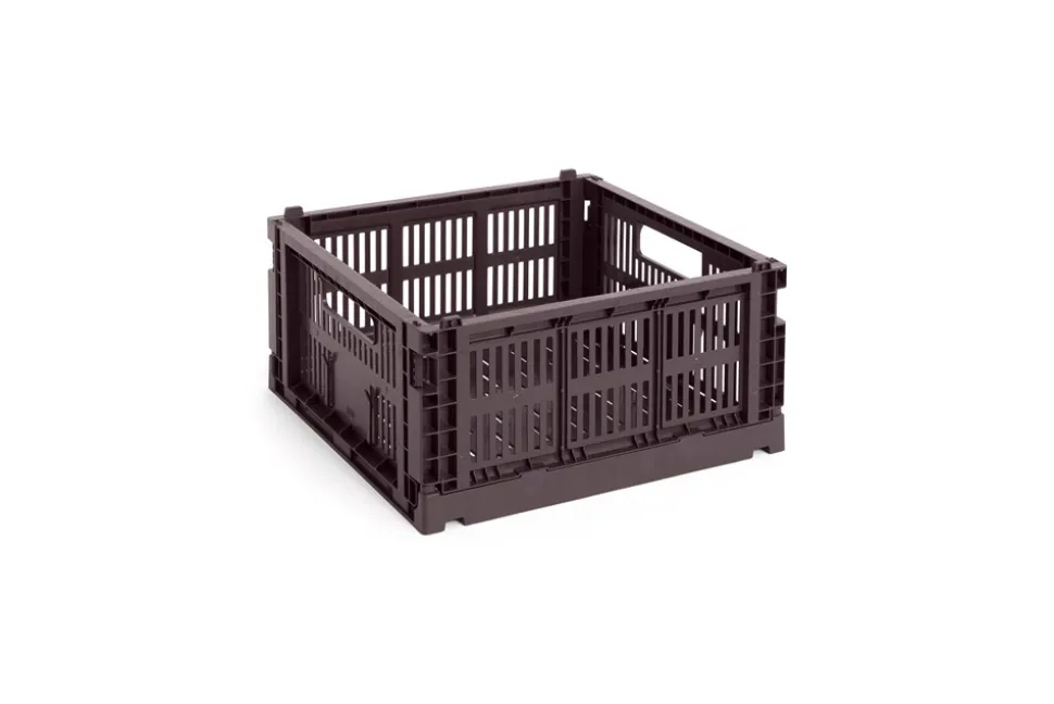 Colour Crate Square Medium Kasse, Bordeaux