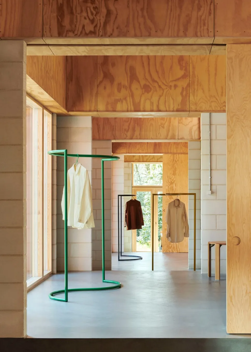 Colour Rack S-Shape Knagerække, Jungle Green