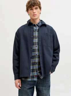 Colter Twill Overshirt, Salute, XXL