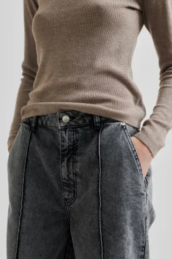 Columdore Denim Bukser, Denim Grey, S