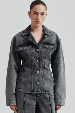 Columdore Denim Jakke, Denim Grey, S