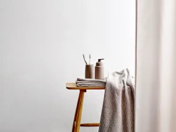 Comfort Badeforhæng, Beige, 180x220 cm