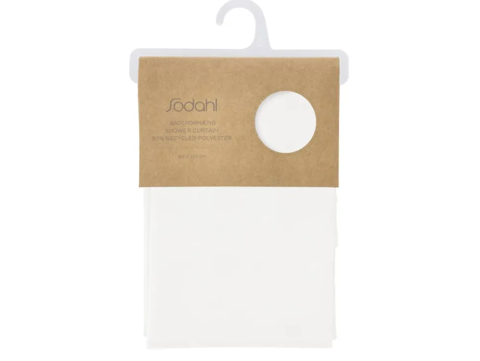 Comfort Badeforhæng, White 180x220 cm