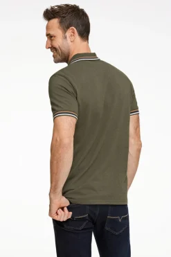 Comfort Fit Polo T-shirt, Dk Army 524, L