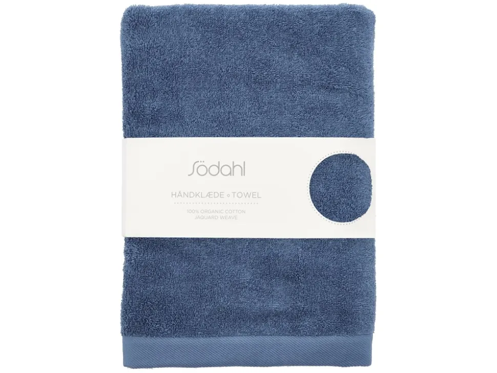 Comfort Organic Håndklæde, Blue, 70x140 cm