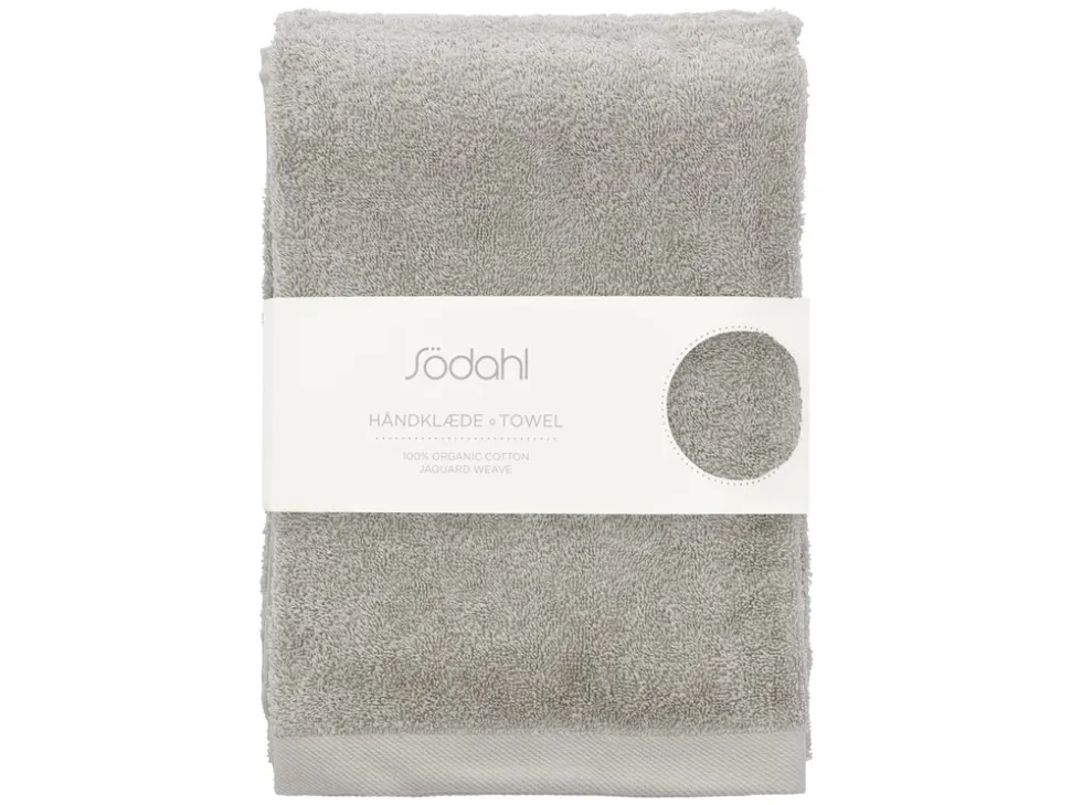 Comfort Organic Håndklæde, Light Grey, 70x140 cm
