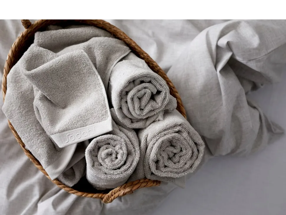 Comfort Organic Håndklæde, Light Grey, 70x140 cm