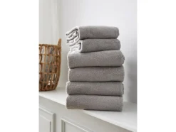 Comfort Organic Håndklæde, Light Grey, 70x140 cm