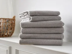 Comfort Organic Håndklæde, Lysgrå, 50x100 cm