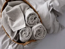 Comfort Organic Håndklæde, Lysgrå, 50x100 cm