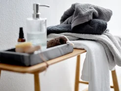 Comfort Organic Håndklæde, Light Grey, 40x60 cm