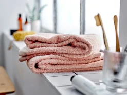 Comfort Organic Håndklæde, Rose, 70x140 cm