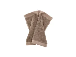 Comfort Organic Vaskeklud, Taupe, 30x30 cm