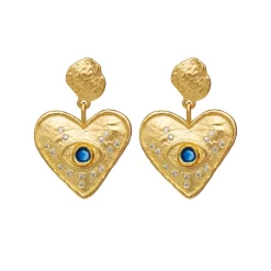 Constantine Øreringe, Gold Plated