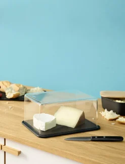 Contain-It Osteboks, Klar/Sort