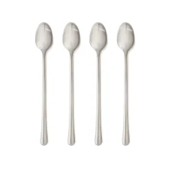 Copenhagen Cafe Latte Teske, Mat Stål, 4 Dele