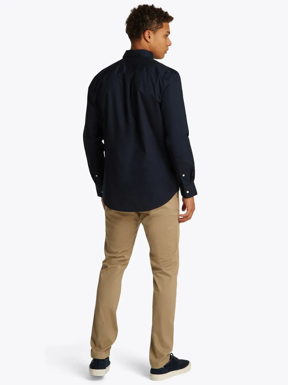 Core Flex Poplin Solid Skjorte, Desert Sky, XL