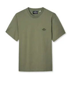 Cotton Jersey Frode Logo FAV T-shirt, Four Leaf Clover, XL