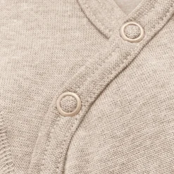 Cotton Rib Elefanthue, Camel Melange, 6-12 mdr.