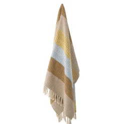 Creative Collection Isnel Plaid, Yellow, 130x160 cm