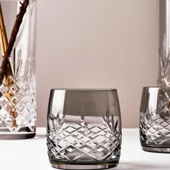 Crispy Aqua 2-pak Glas, Dark Grey, 23 cl