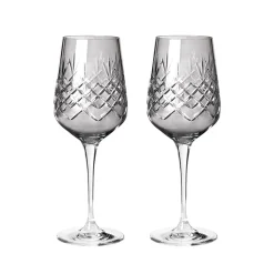 Crispy Monsieur 2-pak Vinglas, Dark Grey, 45 cl