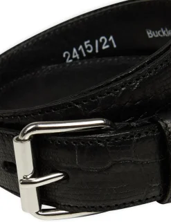 Croc Jimi Bælte, Sort, 85 cm