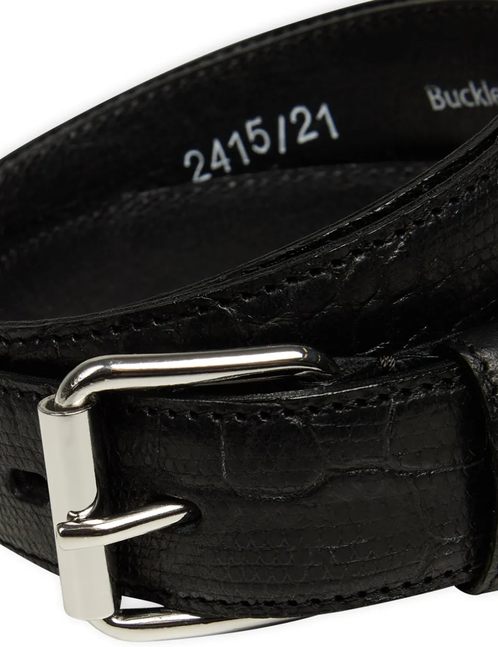 Croc Jimi Bælte, Sort, 85 cm