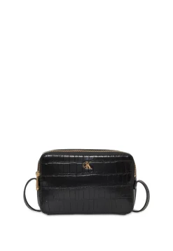 Crossbody, Black/Gold