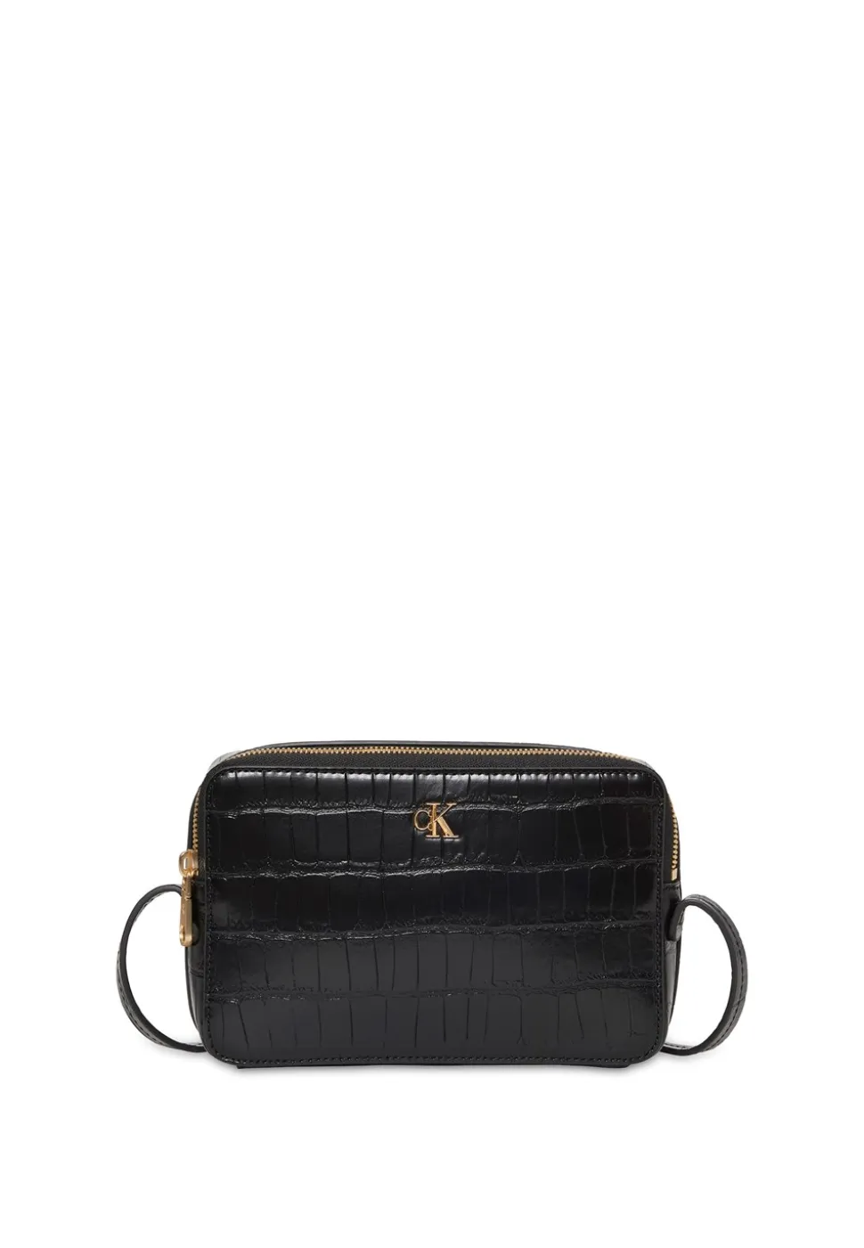Crossbody, Black/Gold