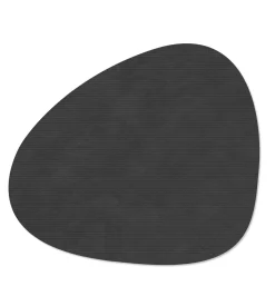 Curve Corduroy Dækkeserviet, Black