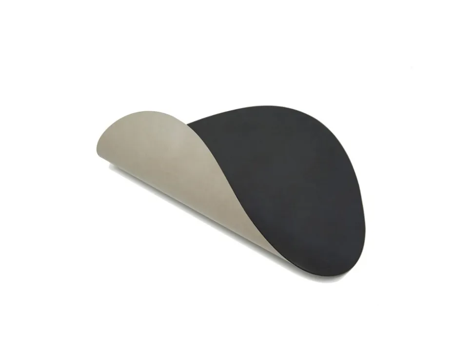 Curve Double Nupo Dækkeserviet, Anthracite, Large