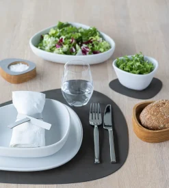 Curve Nupo Dækkeserviet, Caviar, 37x44 cm