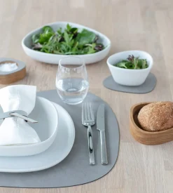 Curve Nupo Dækkeserviet, Lysegrå, 37x44 cm