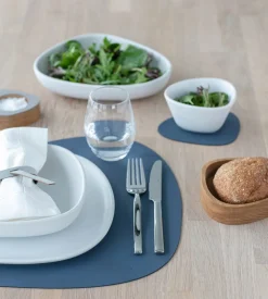 Curve Nupo Dækkeserviet, Mørkeblå, 37x44 cm