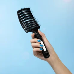 Curved Paddle Hårbørste