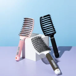 Curved Paddle Hårbørste