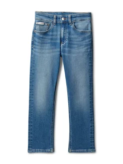 Dad Jeans, Essential Washed Blue, 164 cm