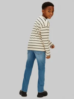 Dad Jeans, Essential Washed Blue, 164 cm