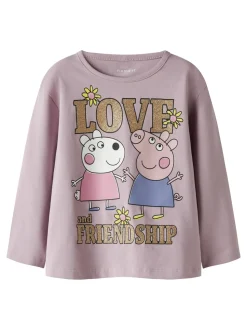 Dada Peppa Pig Bluse, Dawn Pink, 98 cm