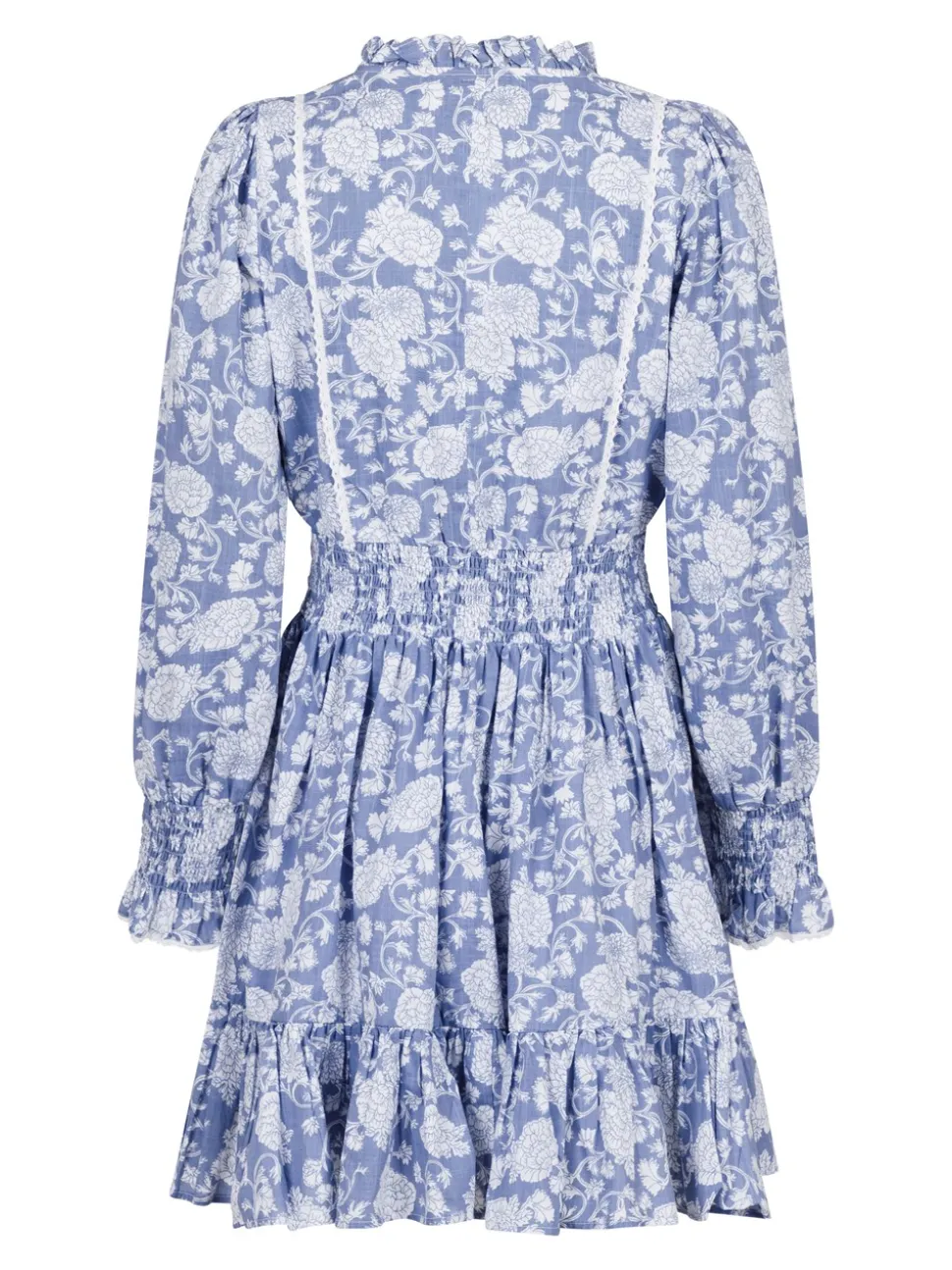 Daffodil Belle Flower Kjole, Light Blue, 42