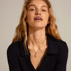 Dagmar Halskæde, Guld, 38 cm