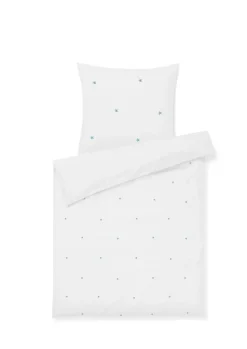 Daisy Babysengetøj, White/Light Blue, 70x100 cm