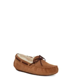 Dakota Slippers, Chestnut, 36