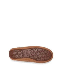 Dakota Slippers, Chestnut, 36