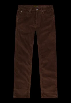 Daren Regular Corduroy Bukser, Arabica, W36/L32