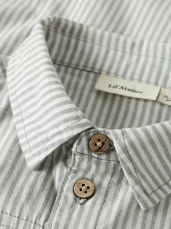 Darko Loose Skjorte, Coconut Milk, 122-128 cm