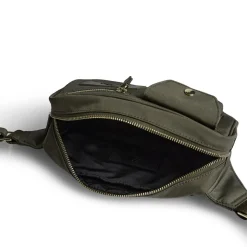 Darla Bæltetaske, Dark Olive/Gold